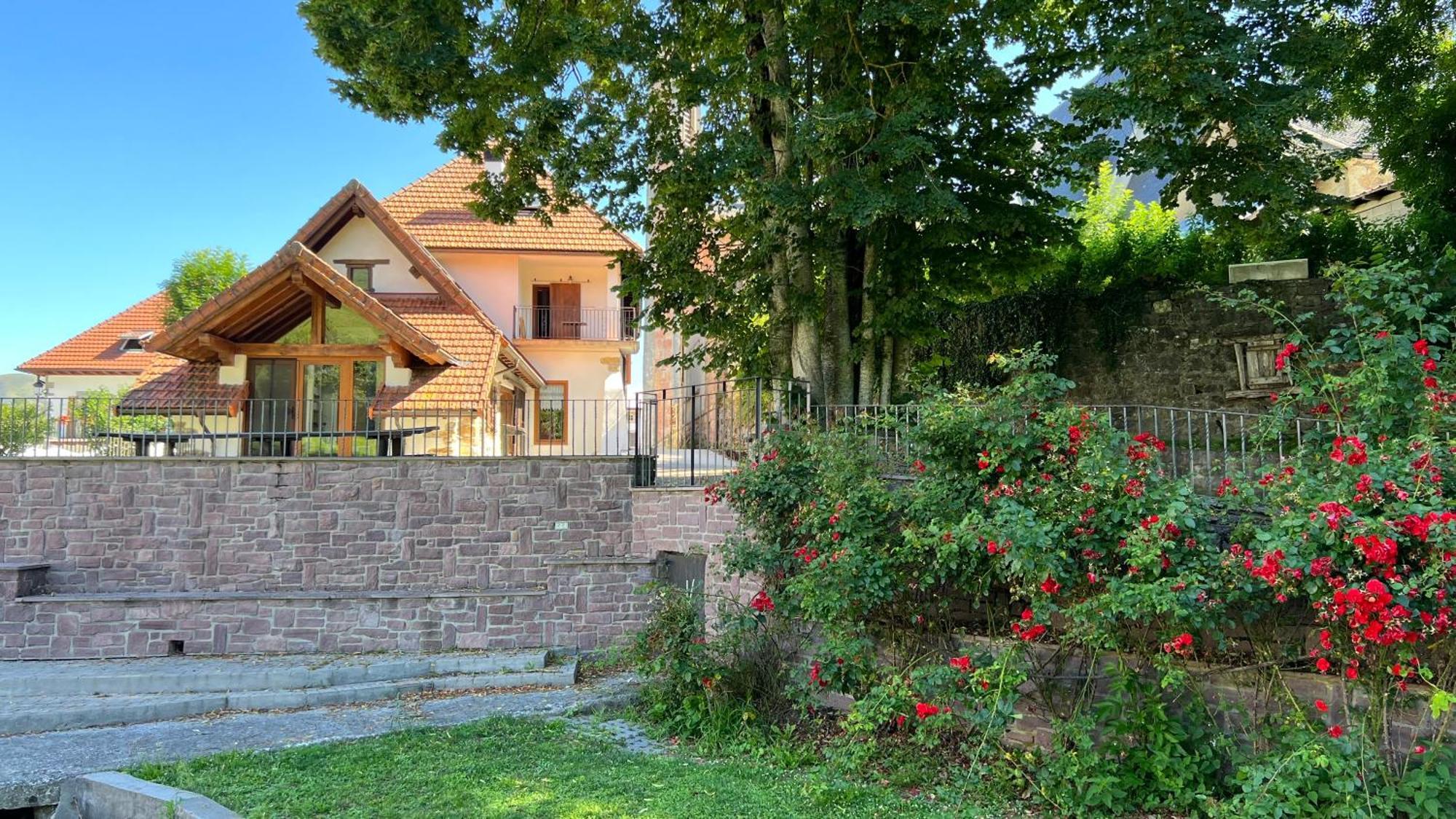 Hotel Casa Rural Roncesvalles Espinal-Auzperri Exterior foto